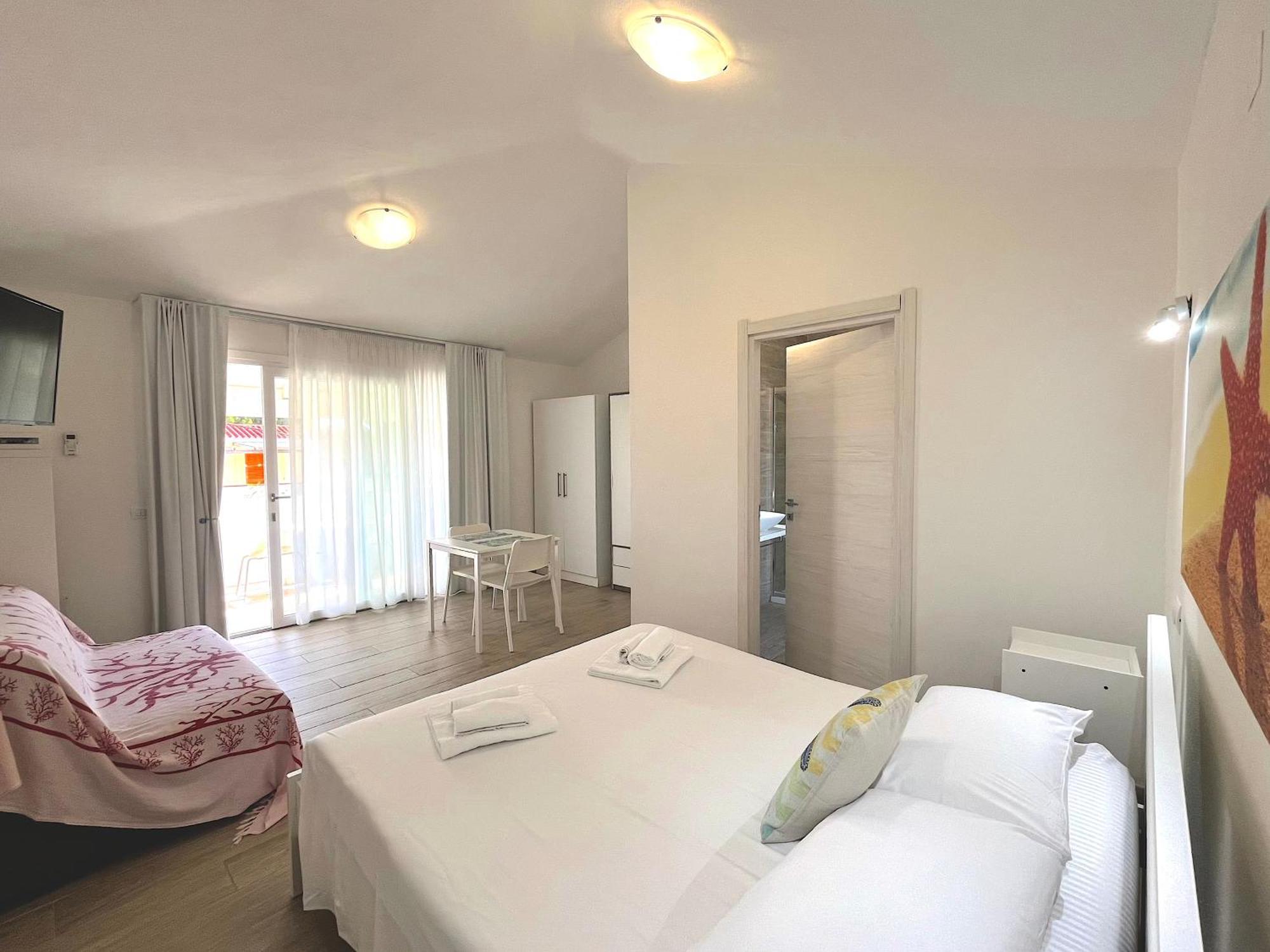 Case Vacanze "Bianco Mare" Porto Pino Zimmer foto
