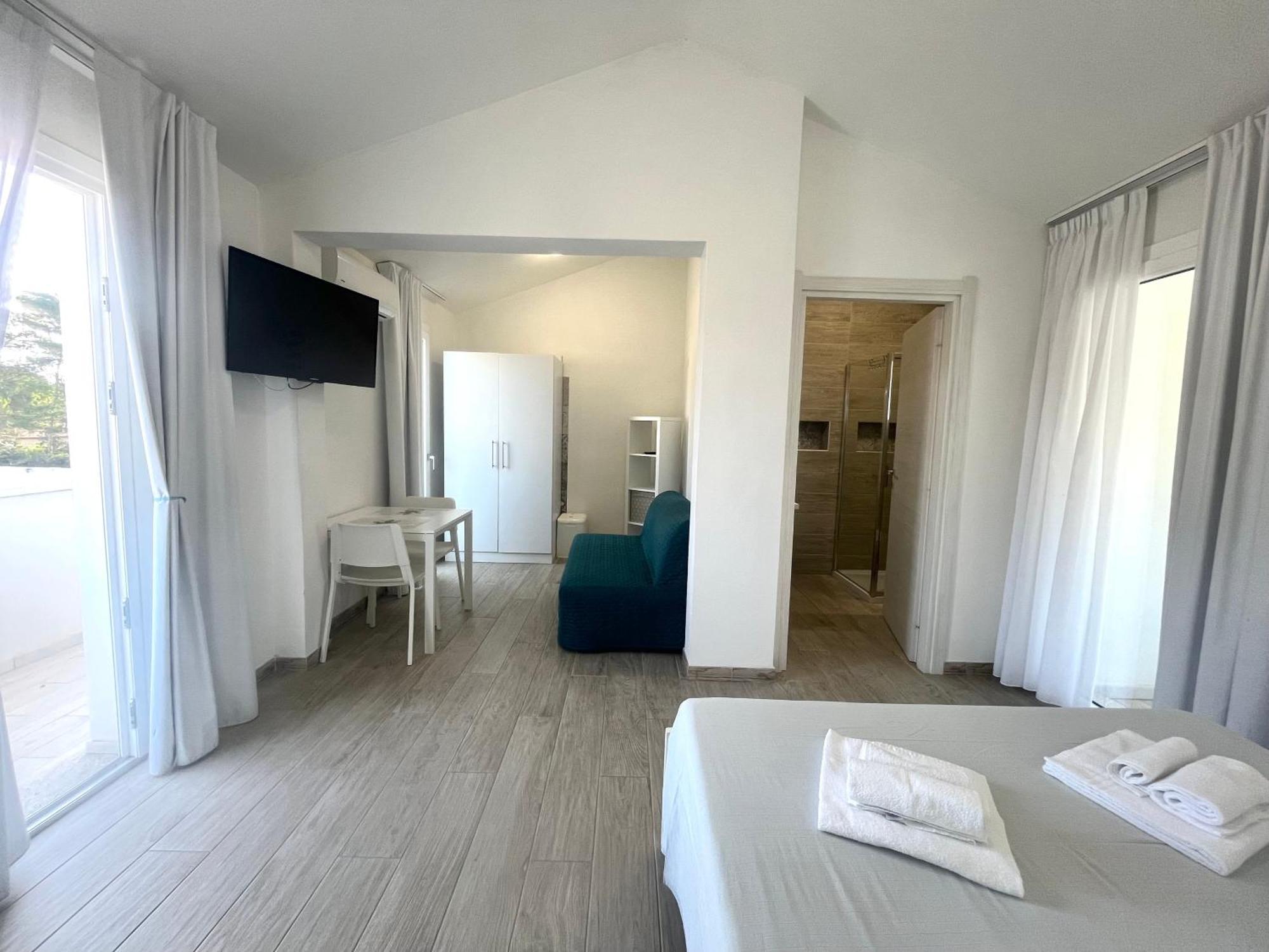 Case Vacanze "Bianco Mare" Porto Pino Zimmer foto